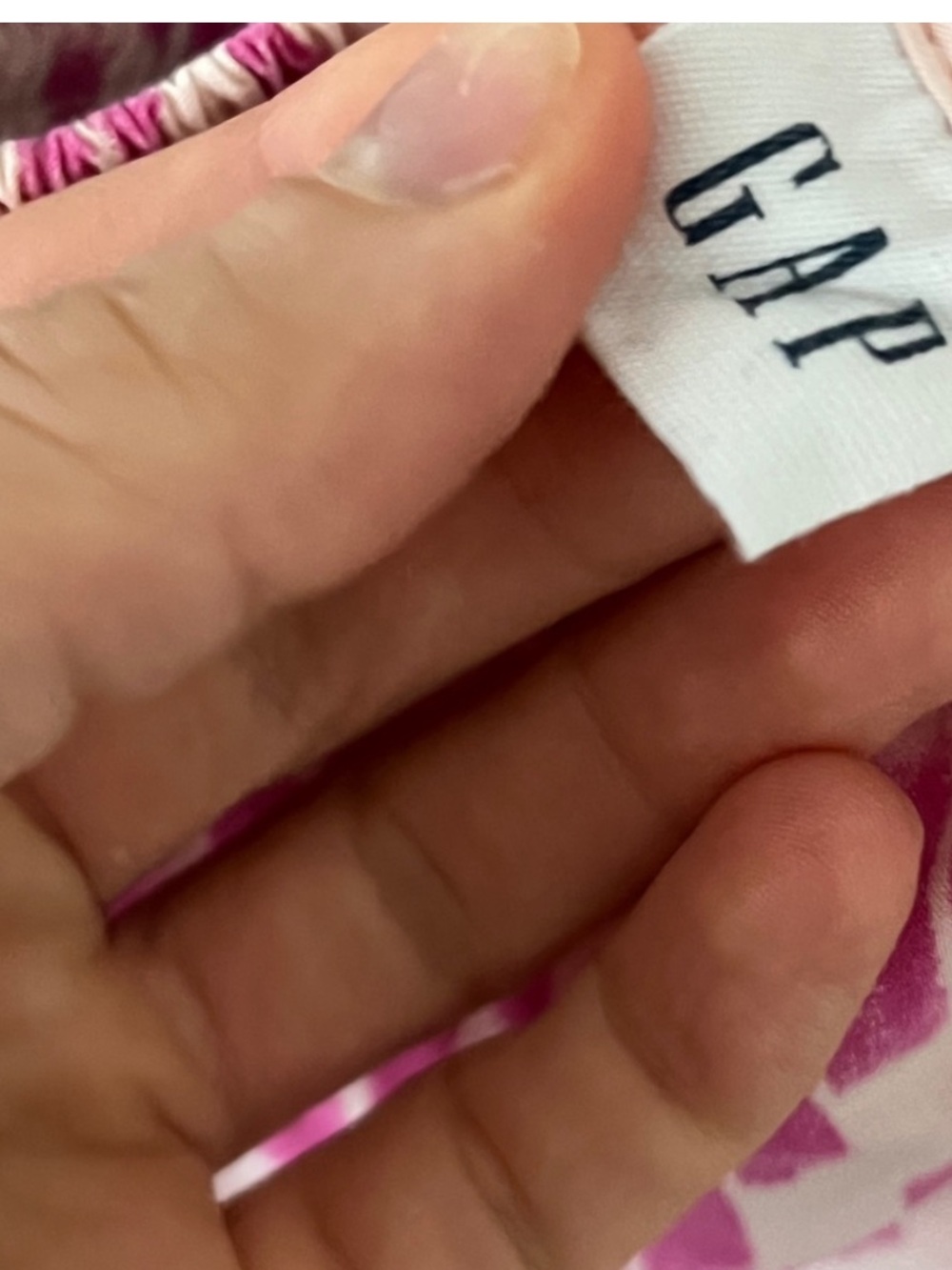 GAP Pink Printed Summer Dress with Thin Straps - Picture 5 of 6